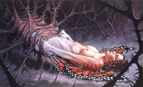 Dorian Cleavenger  erotic paintings art tantra pseudo-realism 7